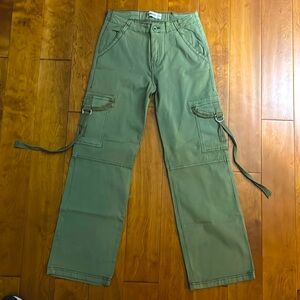 LOVEGEN Cargo Pants, Olive Green - Size 7/29